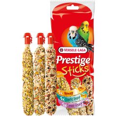   Versele-Laga | Prestige Sticks| Ttriplarúd (méz,erdei- és exotikus gyümölcsökkel)kiegészítő eleség papagájok részére - 90g