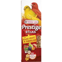   Versele Laga Prestige Sticks Dupla Rúd (gyümölcs, pitypang) | Kiegészítő eledel kanáriknak – (2 db) 60 g
