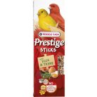 Versele Laga Prestige Sticks Dupla Rúd (méz, erdei gyümölcs, egzotikus gyümölcs) | Kiegészítő eledel kanáriknak – (3 db) 90 g