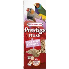   Versele Laga Prestige Sticks Dupla Rúd (fűmag, ánizsmag) | Kiegészítő eledel egzóták és pintyek számára – (2 db) 60 g