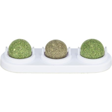 Trixie | Matatabi Ball with Holder - játék - macskamenta labda, tartóval - Ø5cm