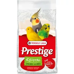   Versele-Laga Prestige Shell Sand Kristal -| Madárhomok (fehér, kagylóhéjjal és ánizsmaggal) díszmadarak részére - 5kg