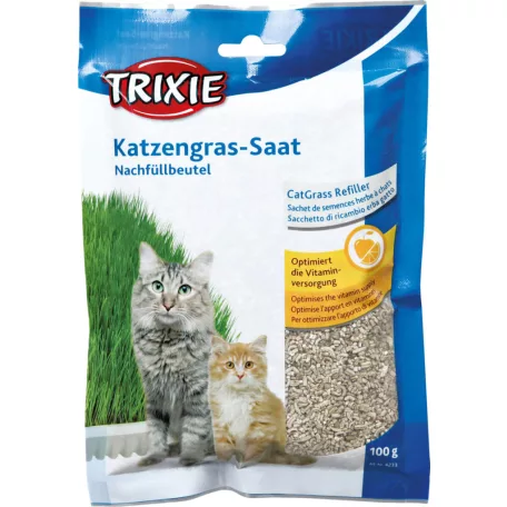Trixie | CatGrass Refiller Bio - Macskafű utántöltő - 100g