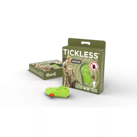 TICKLESS HUNTER Zöld ultrahangos kullancsriasztó