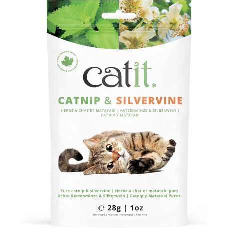 Catit | Catnip Silvervine | Jutalomfalat | Macskamenta, ezüstfű - 28 g