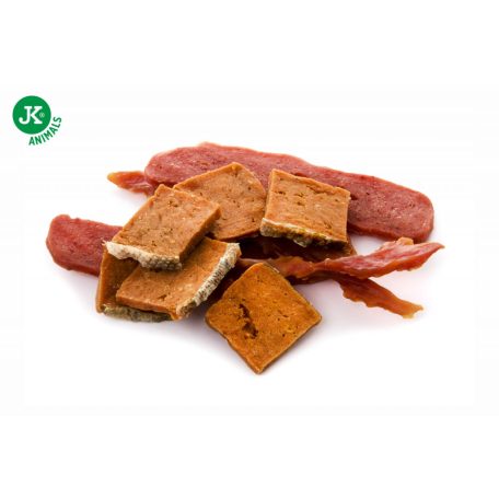 JK Animals | Születésnapi húskeverék macskáknak (Kacsa, Nyúl, Lazac) – 80 g