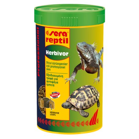 Sera Reptil Professional Herbivor | Hüllőtáp növényevő hüllők részére - 1000 ml