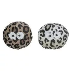   Trixie Leopard Plush Balls | Leopárdmintás plüss golyók macskák részére – 2 db / 5,5 cm
