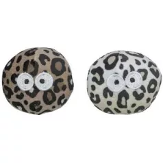   Trixie Leopard Plush Balls | Leopárdmintás plüss golyók macskák részére – 2 db / 5,5 cm