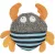 Trixie Plush Crab | Macskamentás plüss rák macskák részére – 9 cm