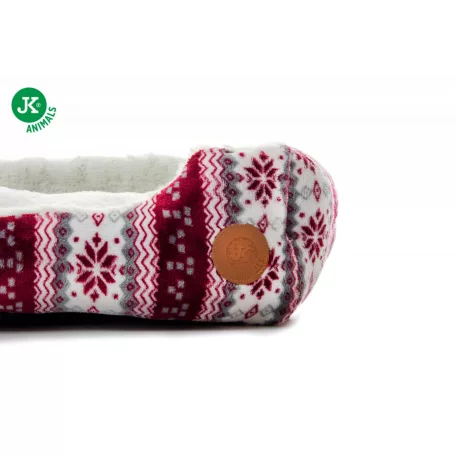 X-Mas | Puha karácsonyi kutyafekhely – M méret (70 cm)