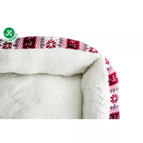 X-Mas | Puha karácsonyi kutyafekhely – M méret (70 cm)