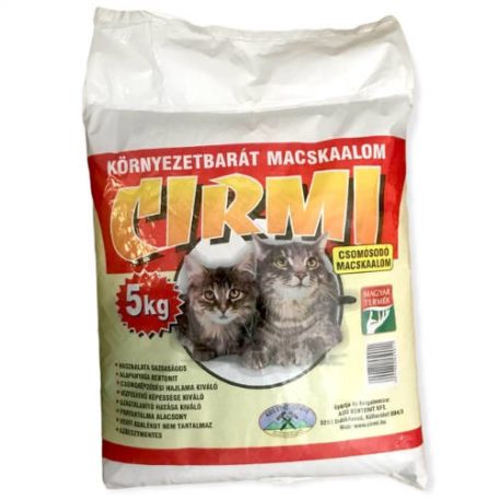 Cirmi | Környezetbarát, csomósodó macskaalom - 5 Kg