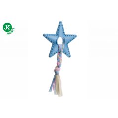 JK | tüskés gumicsillag csomóval, 9cm, kék
