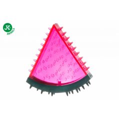   JK | Görögdinnye TPR gumiból készült, piros-zöld, nyikorgó játék - 12 cm