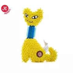JK | plüss kutyajáték sárga macska 23cm
