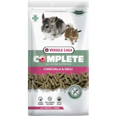   Versele-Laga | Complete Chinchilla & Degu | Teljes értékű extrudált eleség csincsillák és deguk részére – 500 g