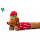 Jk | Tacskó X-Mas – Extra hosszú karácsonyi plüss sípoló játék kutyáknak (96 cm)