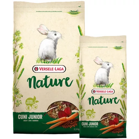 Versele-Laga Nature Cuni Junior | Teljesértékű eleség fiatal nyulak részére - 700 g