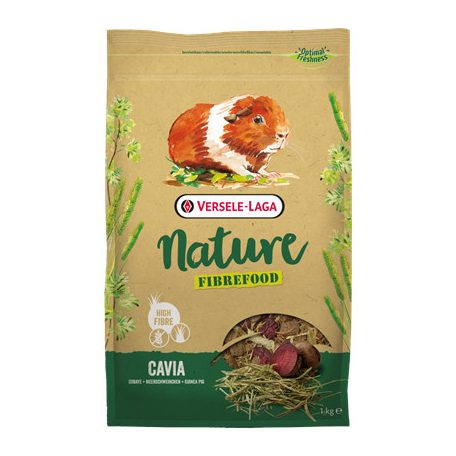 Versele-Laga Nature Fibrefood Cavia | Teljes értékű tengerimalac eledel | Gabona mentes - 1 kg