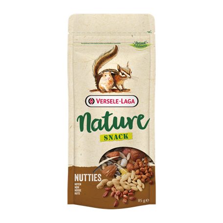 Versele-Laga Nature Snack Nutties | Kiegészítő eledel rágcsálóknak | Diókeverék - 85 g