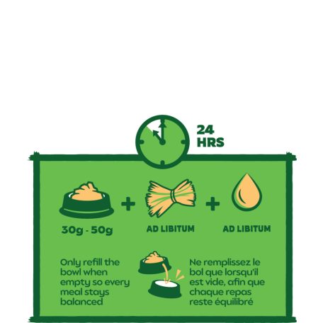 Versele-Laga Crispy Muesli Guinea Pig | Extra C-vitaminnal dúsított müzli keverék tengerimalacok számára – 850 g