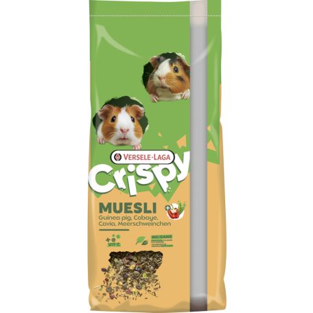 Versele-Laga Crispy Muesli Guinea Pig | Gazdaságos, extra C-vitaminos müzli keverék tengerimalacoknak – 20 kg