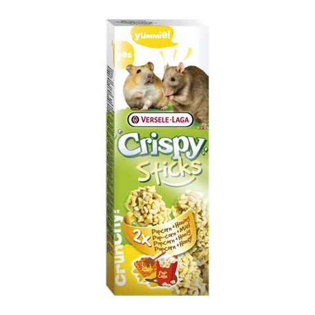 Versele-Laga Crispy Sticks Hamster, Rats | Dupla rúd | Popcorn-méz 100 g