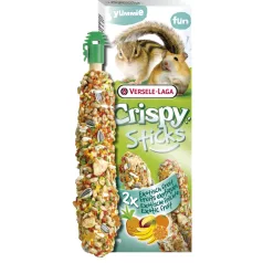   Versele-Laga Crispy Sticks Hamster, Squrriels | Dupla rúd | Egzotikus gyümölcsös - 110 g