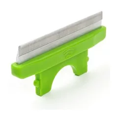  Trimmelőkés L, 100 mm – zöld/fekete