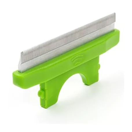  Trimmelőkés L, 100 mm – zöld/fekete