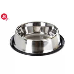   JK Animals rozsdamentes kutyatál gumi talppal | 16 cm – 0,69 l