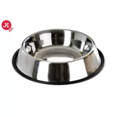JK | kutyatál rozsdamentes gumi talppal 23cm 1,55l