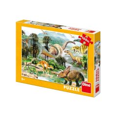 Dinoszauruszok 100 darabos XL - nagy méretű puzzle