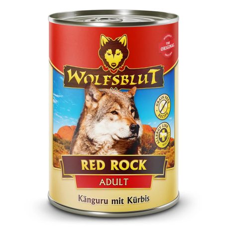 Wolfsblut Red Rock Adult Kenguruhús Sütőtökkel Konzerv nedves kutyatáp 395 g