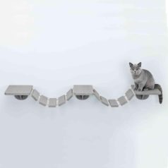   Trixie Climbing Ladder for Wall Mounting | Falra szerelhető mászólétra macskák számára (fehér) – 150 × 30 cm