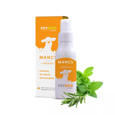 PetMed | Mancs Védőkrém | Regeneráló és védő mancsápoló spray kutyák és macskák részére – 100 ml
