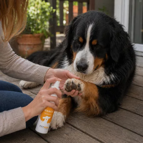 PetMed | Mancs Védőkrém | Regeneráló és védő mancsápoló spray kutyák és macskák részére – 100 ml