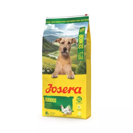 Josera Balance | Alacsony energiaszükségletű, vitalitást támogató száraz táp idősebb vagy kevésbé aktív kutyáknak - 900 g