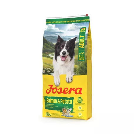 Josera Salmon & Potato | Lazacos és burgonyás prémium kutyatáp felnőtt kutyáknak – 900 g