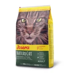   Josera NatureCat | Gabonamentes, természetes prémium száraz macskatáp felnőtt és aktív macskáknak – 2 kg