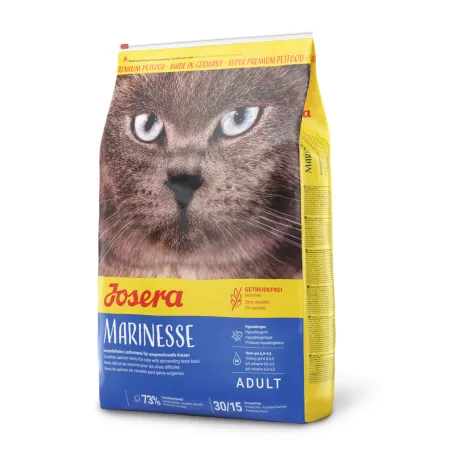 Josera Marinesse | Lazacos és burgonyás gabonamentes prémium száraz macskatáp érzékeny és allergiás macskáknak – 10 kg