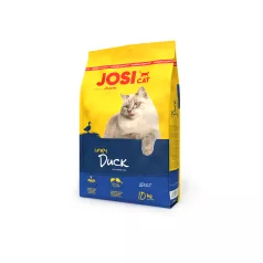   JosiCat Crispy Duck | Ízletes kacsás és halas prémium száraz macskatáp felnőtt macskáknak – 18 kg