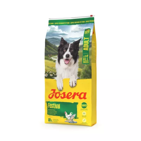 Josera Festival | Teljes értékű prémium eledel aktív és válogatós kutyáknak – 12,5 kg