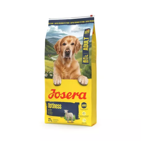 Josera Optiness | Bárányos és rizses prémium kutyatáp közepes és nagytestű felnőtt kutyáknak – 12,5 kg