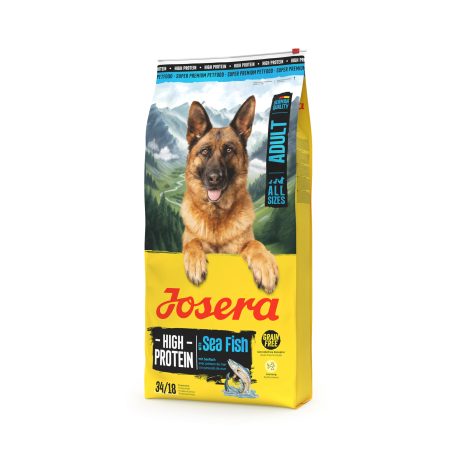 Josera High Protein Sea Fish | Tengeri halas és baromfival dúsított prémium kutyatáp aktív felnőtt kutyáknak – 12,5 kg