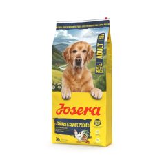   Josera Chicken & Sweet Potato | Csirke- és édesburgonyás prémium eledel közepes és nagytestű felnőtt kutyáknak – 12,5 kg