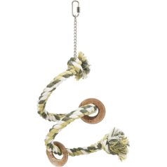   Trixie Spiral Rope Perch | Játék (kötél spirál) díszmadarak részére - 50 cm / 21 mm