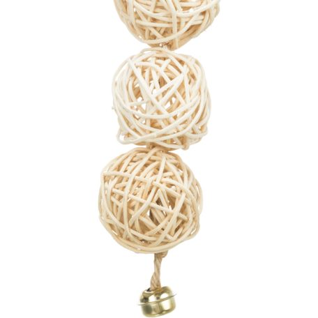 Trixie Rattan Balls | Játék (rattan labda) díszmadarak részére  - 3db / 24 cm
