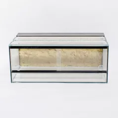   70 x 40 x 30 cm | Prémium minőségű terrárium | 2D sziklaháttérrel